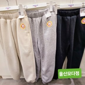 두툼한 기모 따뜻한 숼파 보아 조거팬츠a 3041