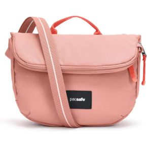 독일 팩세이프 크로스백 가방 1839540 Pacsafe 남녀공용 Go Anti Theft Cross Body Saddle Rose