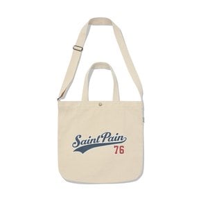 SP TEAM LOGO 2WAY ECO BAG-IVORY