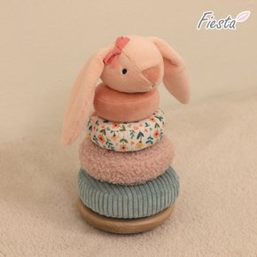 우드&패브릭 링쌓기 토끼