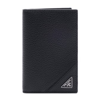 프라다(병행) [부산점] [프라다] 25FW 남성 비텔로 삼각로고 카드지갑 (2MC101 2CB2 F0002 25F)