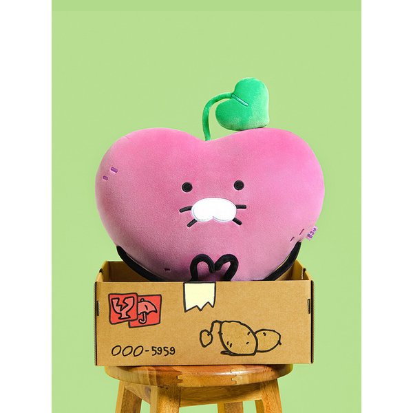 춘구마 하트구마 쿠션_춘구마