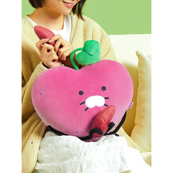 춘구마 하트구마 쿠션_춘구마