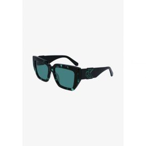 3772821 Calvin Klein Sunglasses - green havana 60723644