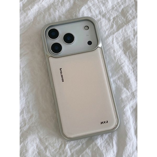 SUN CASE GRAPHIC MIST IVORY