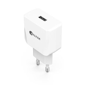 QC 3.0 USB 1포트 충전기 화이트 급속 고속 가정용 멀티 어댑터