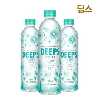 딥스 그린 해양심층수 경도100 deeps 500mlX40(PET)