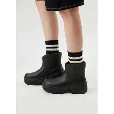르꼬끄 [이월][60% OFF] 라발레 레인부츠 BLK / QP222LBS41