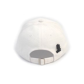 Linen Muji White Ballcap 린넨모자