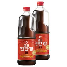 샘표 진간장 금S 1.7L x 2개