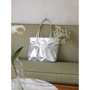 Easy ribbon bag_silver