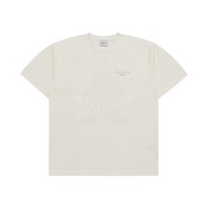 FUZZY DRAGON ARTWORK SHORT SLEEVE T-SHIRT CREAM 퍼지드래곤반팔 크림 SSAFDG-CRM