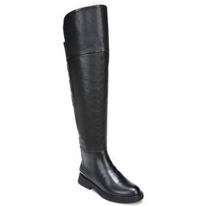 이스퀘어 4230939 Franco Sarto Battina Womens Leather Wide Calf Knee-High Boots