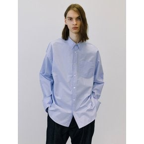 Over coating shirt (sky blue)