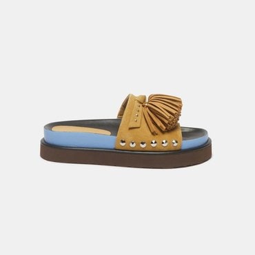 슈콤마보니 Pompom slide(beige) DG2AM25052BEE