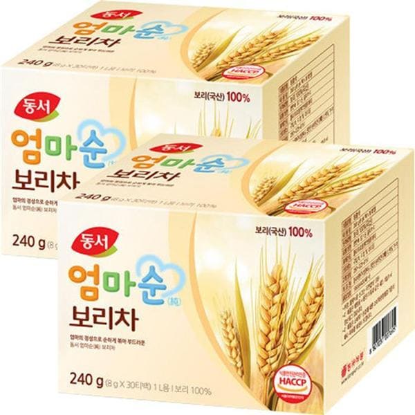 동서 엄마순 보리차 8g x 60T(30개입x2개) (S11551552)