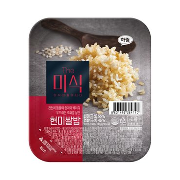 더미식 현미쌀밥 180g 1개 / 즉석밥 이정재밥