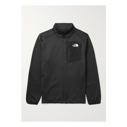 노스페이스 크레스트 로고 프린트 스트레치 리사이클 셸 재킷 블랙 1647597356278301