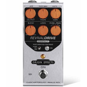 Origin Effects Revival DRIVE Compact RD-C 오리진이펙트 오버드라이브 페달 이펙터