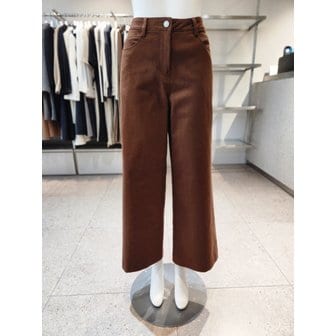 NICE CLAUP [여주점] [나이스클랍] 기모 밴딩 와이드 컬러팬츠 A254PWPB14