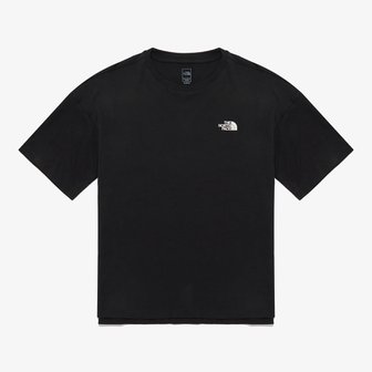 노스페이스 [노스페이스 공식] NT7UR41B 여성 벨리아 커버업 티셔츠_BLACK
