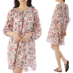 국내배송 루이스미샤 JANICE 여성 원피스 WRTS23S0175 CREAMINDIANFLOWERS