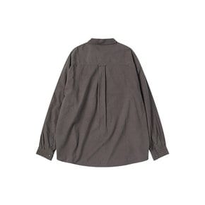 [스타필드코엑스][꼬모니노즈] 남녀공용 NOZ COTTON SHIRT [CHARCOAL]