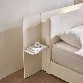 세런 패브릭 호텔형 침대 사이드 패널