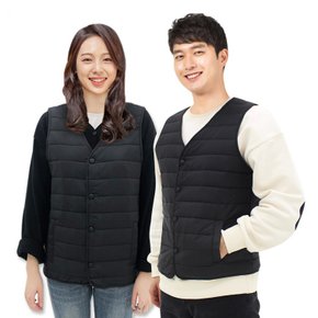 59598714 / 경량패딩조끼 브이넥 겨울조끼 베스트 경량조끼 남녀공용조끼 패딩조끼 여성조끼