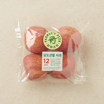 파머스픽 당도선별사과 1.2kg/봉 (4입)