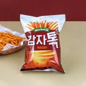 오리온 감자톡 매콤달콤맛 80g / 봉지스낵 감자스틱