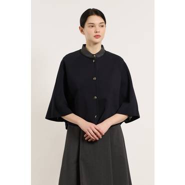 BCBG 블루린 A라인 케이프 (B5M3K104)
