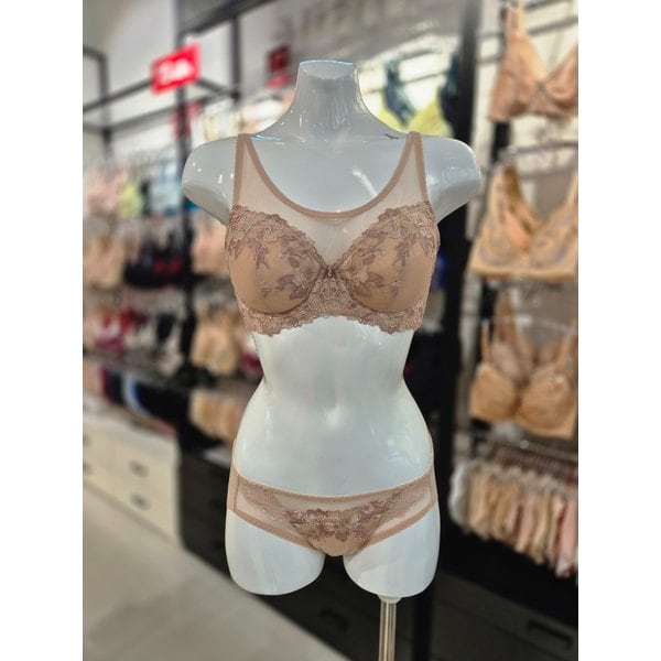 [시흥점] S 와코루 ) 살루트 감각 풀메이크업 브라, 헴팬티 세트 [DBR0451/DPT0451H-SK]