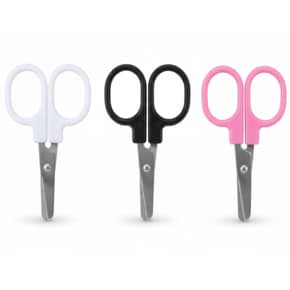 미니 가위 3색 세트 실밥제거 애견 발바닥털 미용가위 바느질 쪽가위
