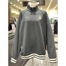 [제주점] [제주점] GOAL STUDIO FC EMBLEM QUARTER ZIP-UP-DARK GREY-G4STZ101