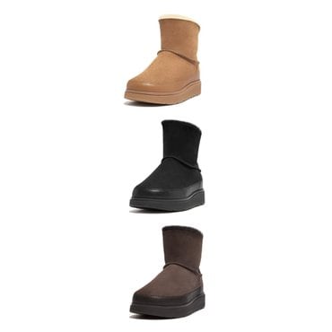 핏플랍 [23FW][FFSO3F712] 핏플랍 FITFLOP [젠-FF] 시어링 여성 숏 부츠 3종 1택