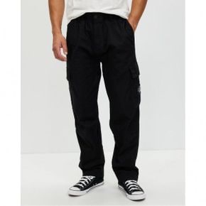 4374854 Calvin Klein Essential Regular Cargo Pants - Black 73021961