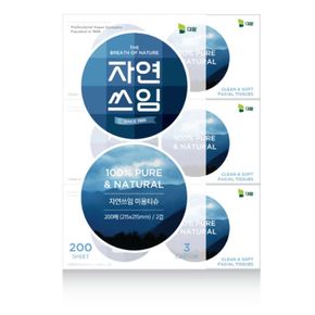 화장지 각티슈 200매X3입