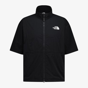 노스페이스 [노스페이스 공식] NT7KR01J 화이트라벨 아이라 반팔 집업_BLACK