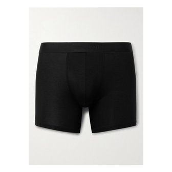 ZIMMERLI 짐멀리 퓨어니스 스트레치 마이크로 모달 복서 브리프 블랙 46376663162964994