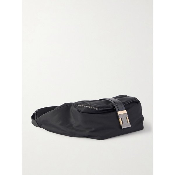 가죽 트리밍 나일론 벨트 백 46376663162965062