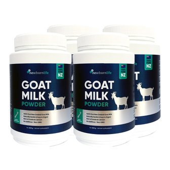  뉴질랜드 뉴본라이프 고트밀크 파우더 900g 4개