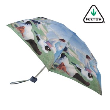 펄튼 내셔널갤러리 타이니-2 수라트 배더스 앳 아스니에르 여성 수동 5단 우산 15cm 160g