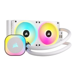 커세어 iCUE LINK H100i RGB CPU수랭쿨러 화이트