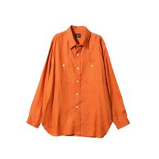 NEEDLES 니들스 24 Work Shirt ORANGE (OT206) (워크 셔츠)