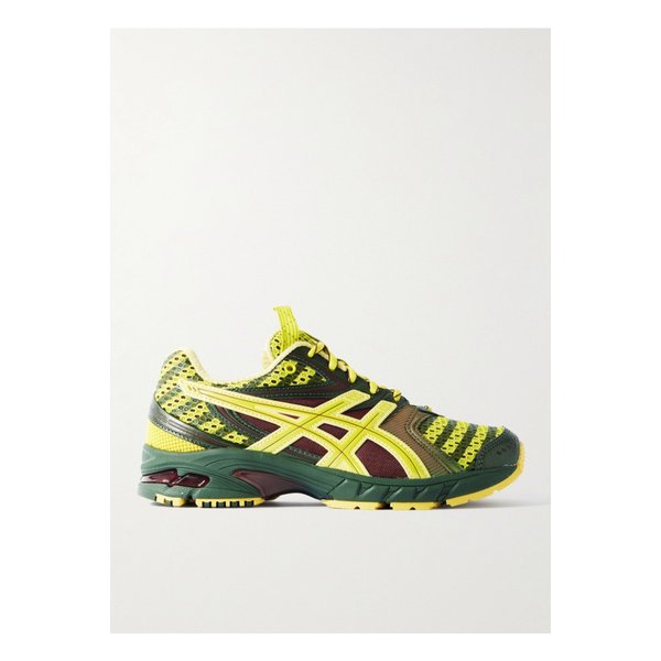 Ub9-s Gel-ds 트레이너 14 러버 트림 메쉬 스니커즈 머스타드 1647597347304347