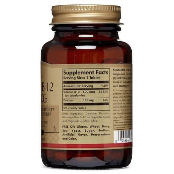 비타민B12 500mcg 100타블렛 X 2통