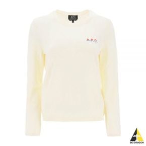 APC 아페쎄 ALBANE SWEATER (COGUQ F23215 TAW) (알바네 로고 니트)