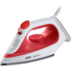 영국 브라운 스팀다리미 Braun TexStyle 1 SI1019RD Steam Iron NonStick Coating Thermostat 25