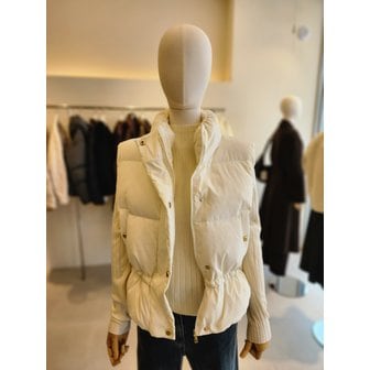 JJ지고트 [여주점] [JJ 지고트]여성 덕 다운 크롭 패딩 베스트 GRAM2VT901